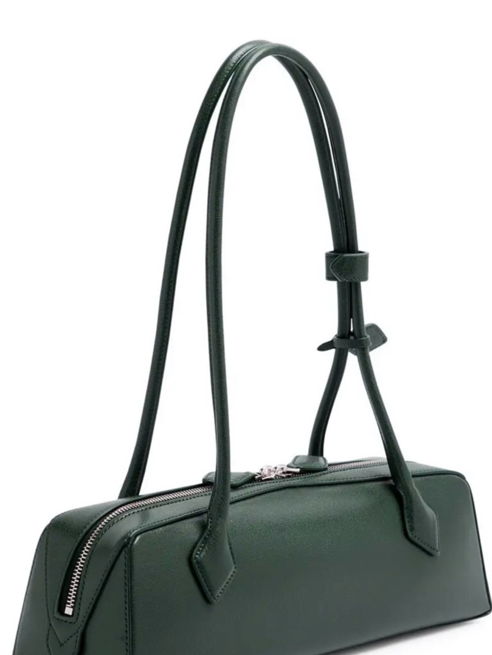 Alaïa Le Teckel medium dark green bag - Picture 2 of 6